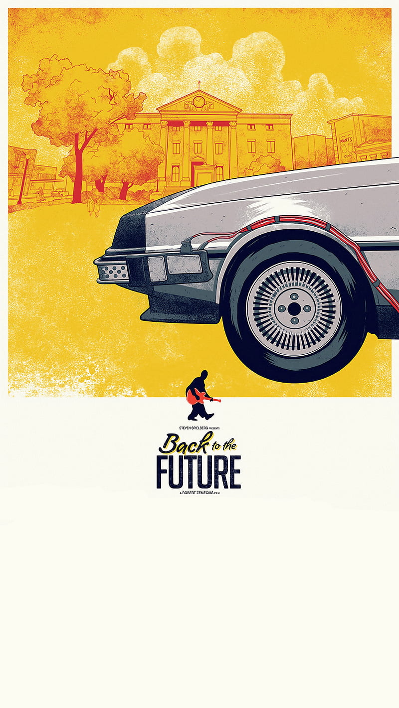 Back to the Future, cinema, film, HD phone wallpaper