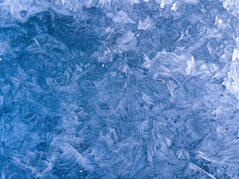 ice, surface, patterns, winter, HD wallpaper