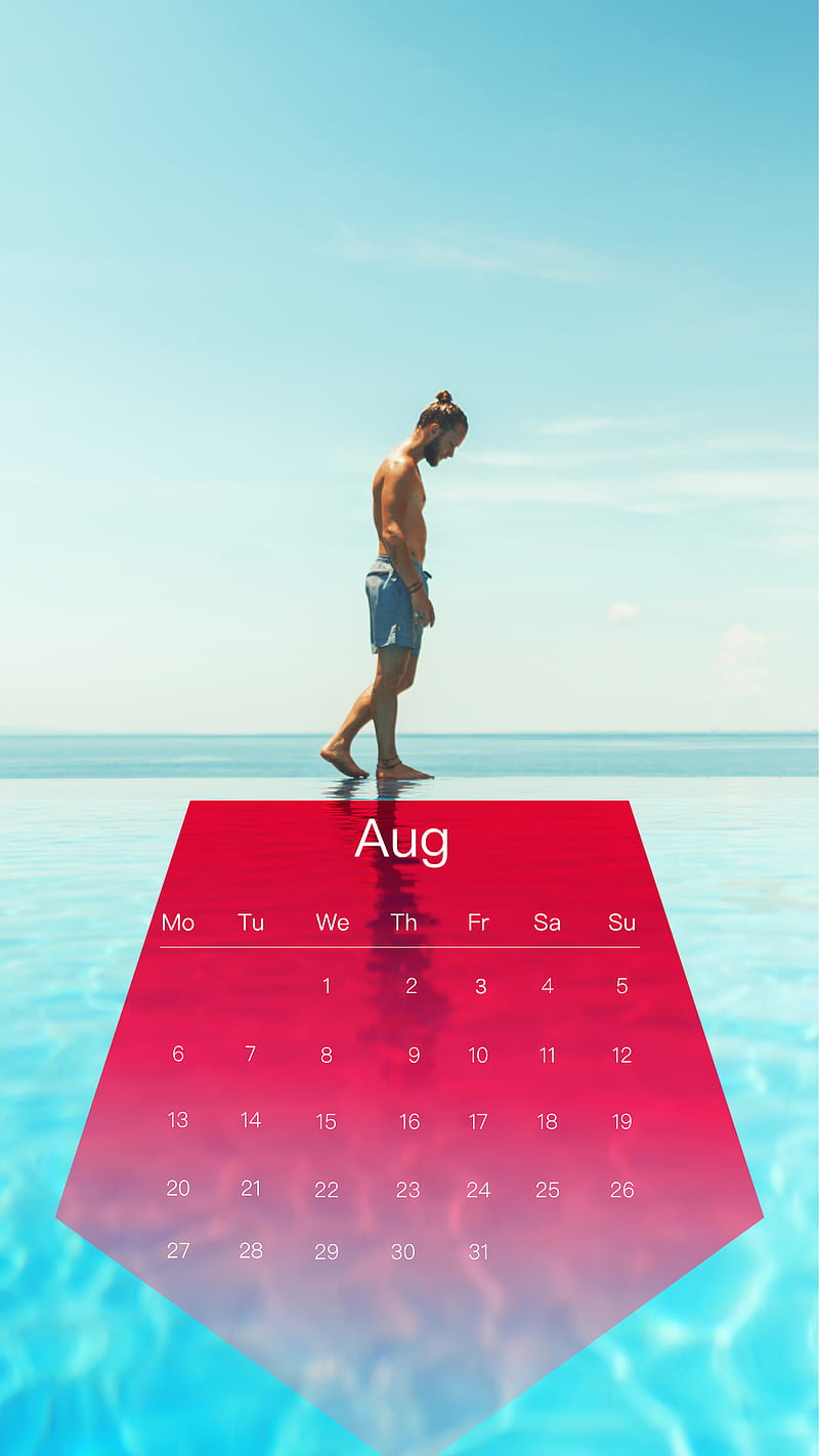 Man Bun August, cal, calendar, augcal18, HD phone wallpaper | Peakpx