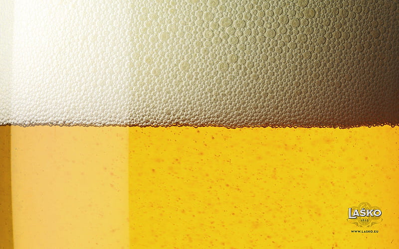 Beer, bubbles, drink, foam, HD wallpaper