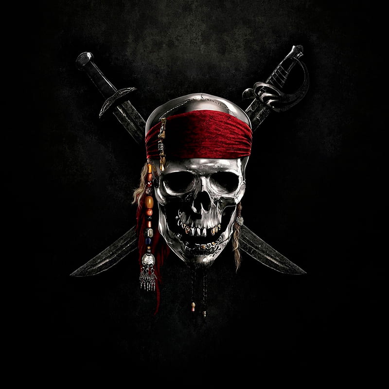 Pirata, calabera, HD phone wallpaper