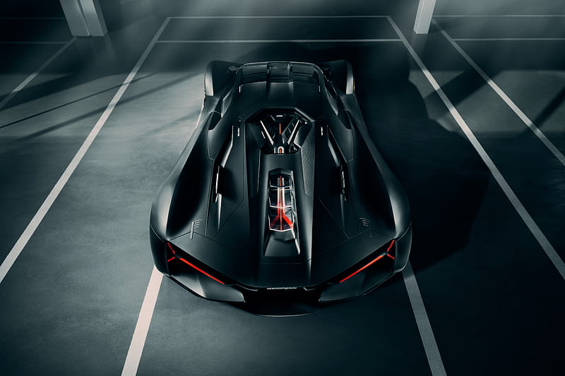 Lamborghini Terzo Millennio 2019 Rear, lamborghini-terzo-millennio, lamborghini, concept-cars, electric-cars, 2019-cars, HD wallpaper
