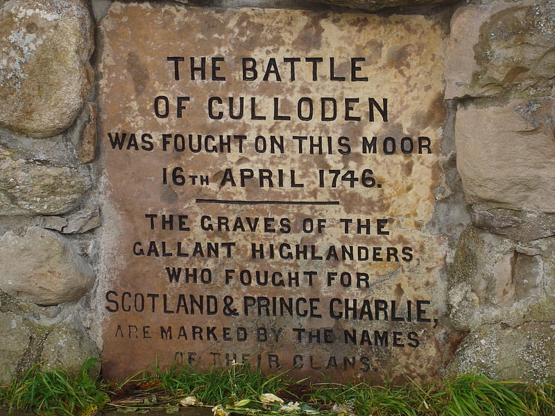 Battle of Culloden 1746, butcher of cumberland, bonnie prince charlie, scotland, battles, HD wallpaper