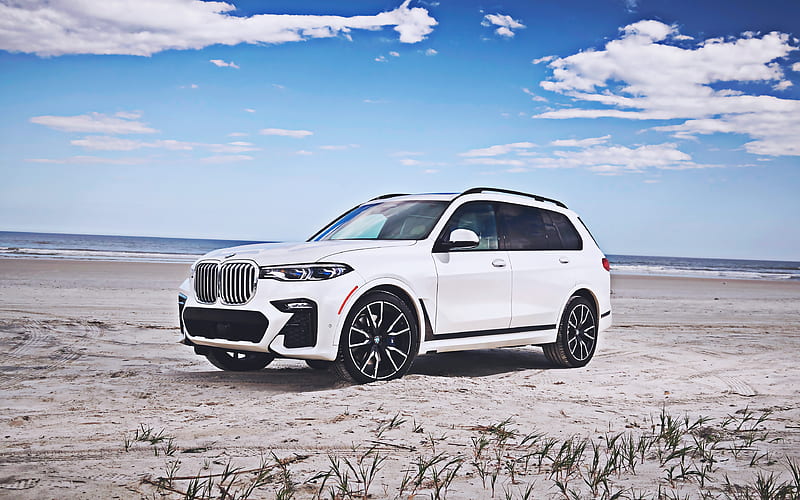 BMW X7, offroad, 2019 cars, G07, luxury cars, SUVs, BMW G07, german cars,  new x7, HD wallpaper