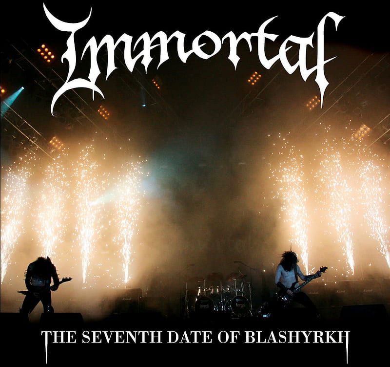 Immortal - The Seventh Date Of Blashyrkh, metal, logo, music, band, heavy, black, immortal, HD wallpaper