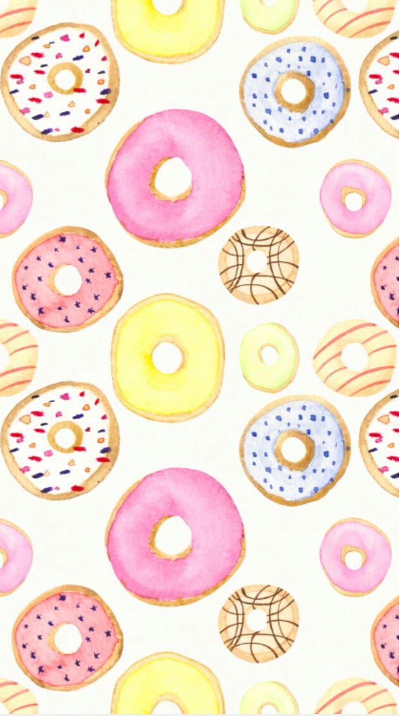 Donuts, tasty, HD phone wallpaper