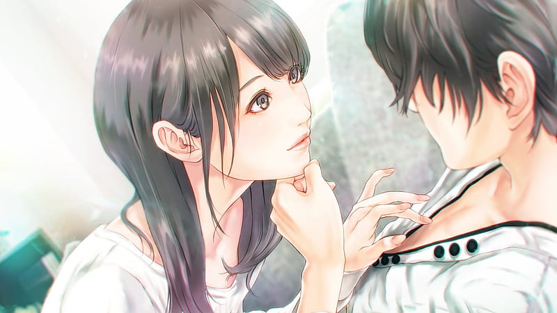 Anime Couple Girl Boy Anime Couple, HD wallpaper