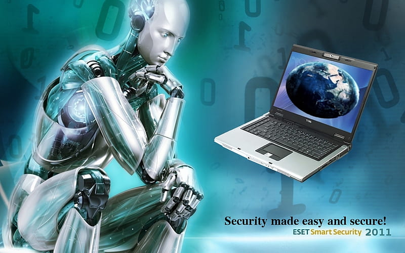 ESET android, eset, smart security, antivirus, android, HD wallpaper
