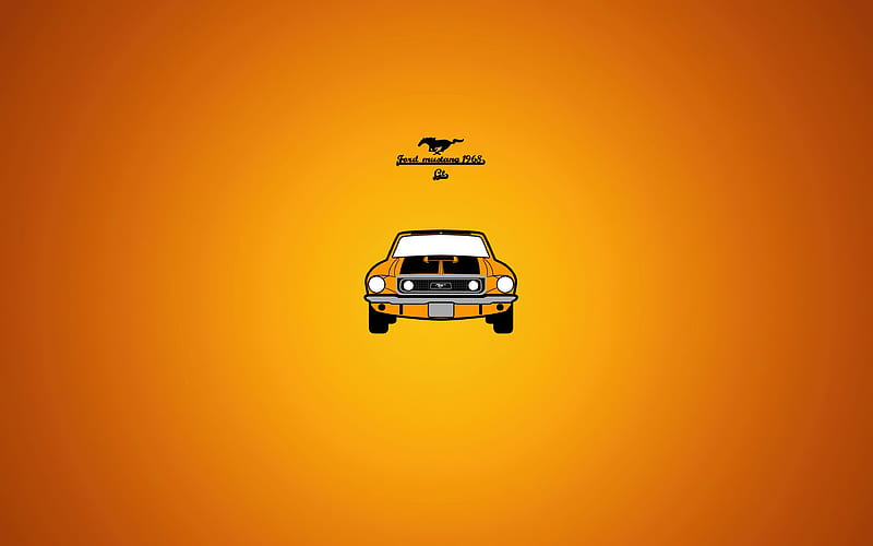 Ford Mustang 1968, ford-mustang, ford, carros, artist, artwork, digital-art, HD wallpaper