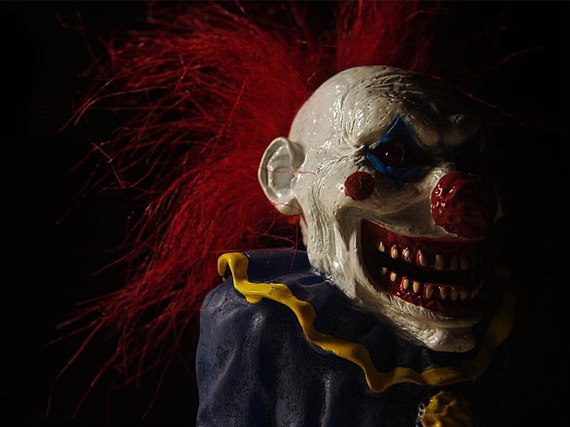 scary clown, circus, terror, clown, scary, HD wallpaper