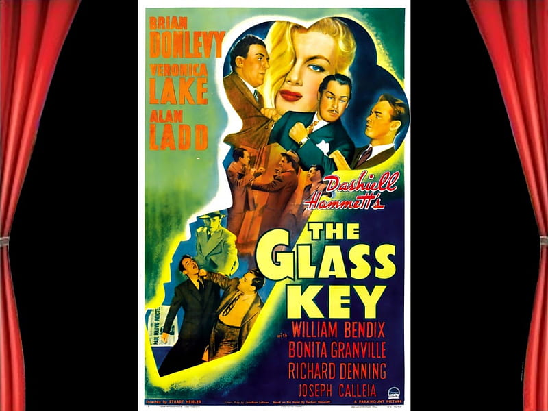 The Glass Key01, posters, The Glass Key, crime drama, classic movies, HD wallpaper