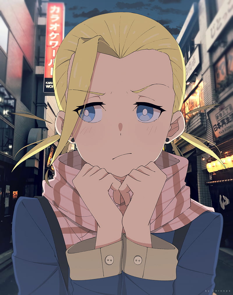 Aesthetic Anime Girl Pfp ,SAD JAPANESE ANIME AESTHETIC Scarf for