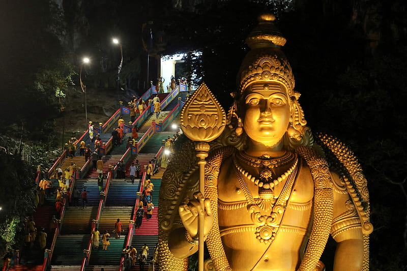 In pics: Muted Hindu festival Thaipusam observed across southeast Asian regions amid Covid scare, Thiruchendur Murugan, HD wallpaper