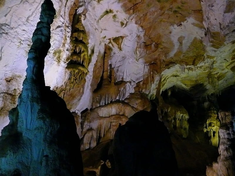 Marble Caves 4, mountain, Crimea, cave, Chatyr-Dag, HD wallpaper