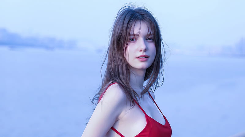Anastasia Cebulska 2020, girls, model, HD wallpaper