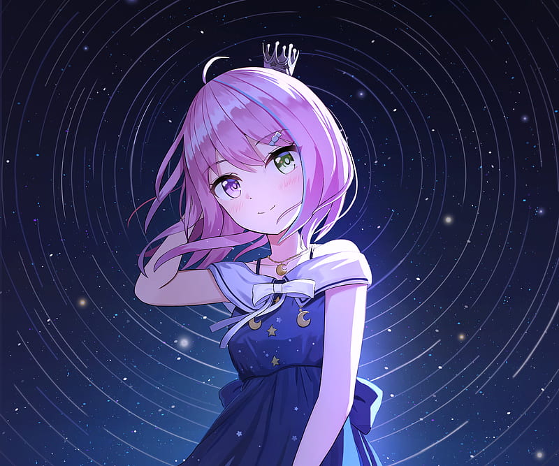 Anime, Virtual Youtuber, Himemori Luna , Hololive, HD wallpaper