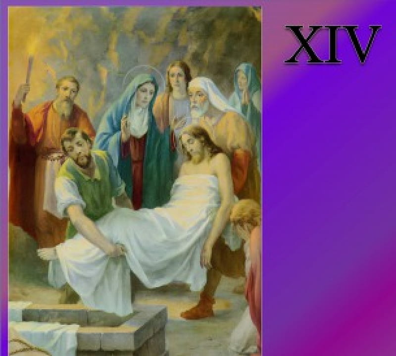 Via crucis XIV, christ, jesus, gospel, passion, bible, god, HD wallpaper
