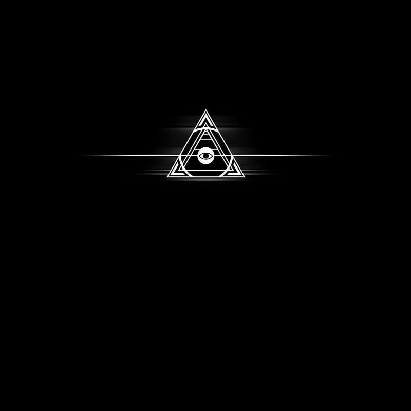 Trinomial, black, geometric, minimal, triangle, HD phone wallpaper | Peakpx