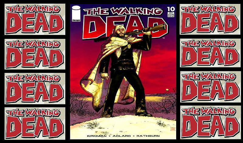 the walking dead comic wallpaper rick