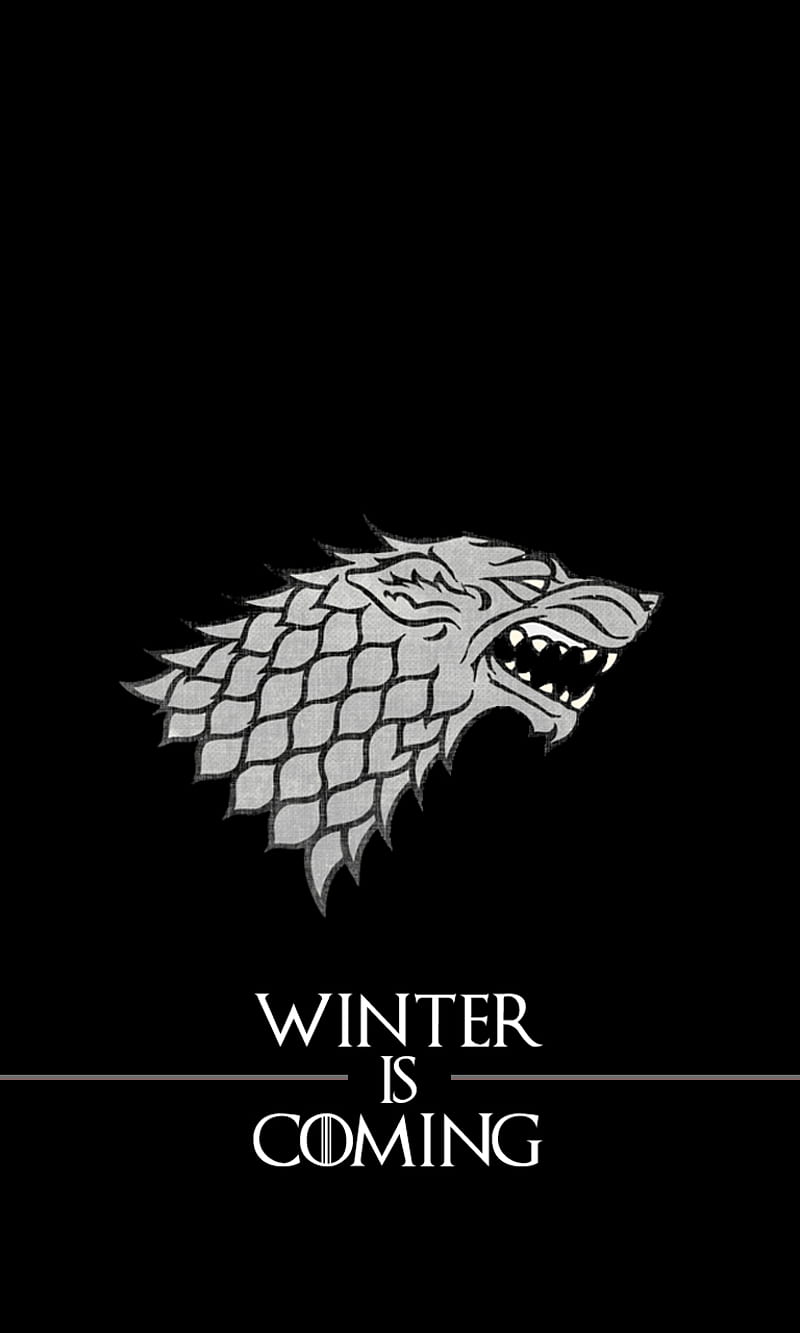 Stark Sigil, arya, coming, game, ned, sansa, thrones, winter, HD phone wallpaper
