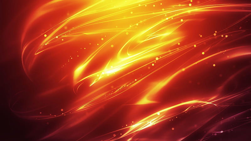 Red Yellow Fire Fire, HD wallpaper