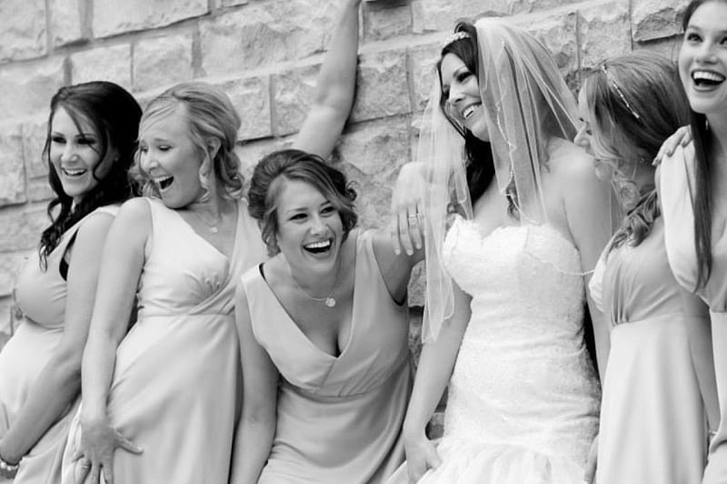 The Bridesmaids, females, bridesmaids, models, people, HD wallpaper