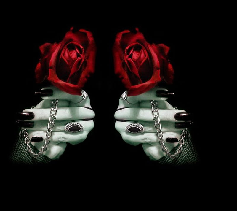 Gothic Rose, awesome, love, HD wallpaper | Peakpx