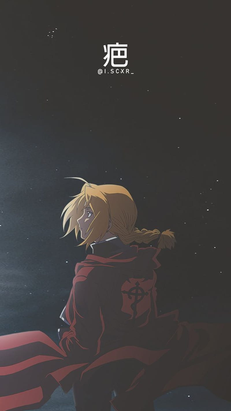 Edward Elric. Fullmetal alchemist, Fullmetal alchemist brotherhood, Anime background, HD phone wallpaper