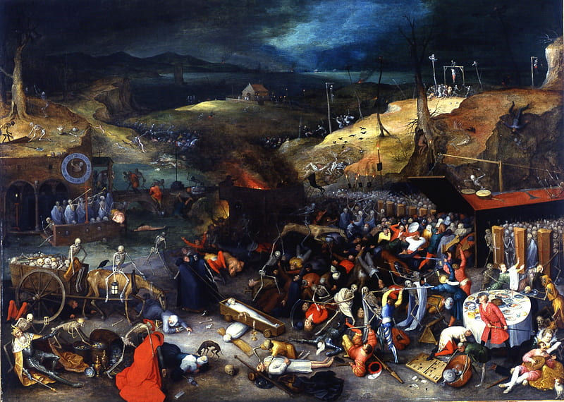 'The Triumph of Death' by Pieter Bruegel, Art, Artwork, Hieronymus Bosch, Bosch, HD wallpaper