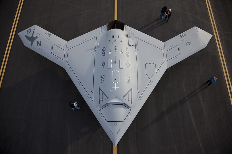 Military Aircraft, UAV, Northrop Grumman X-47B, HD wallpaper