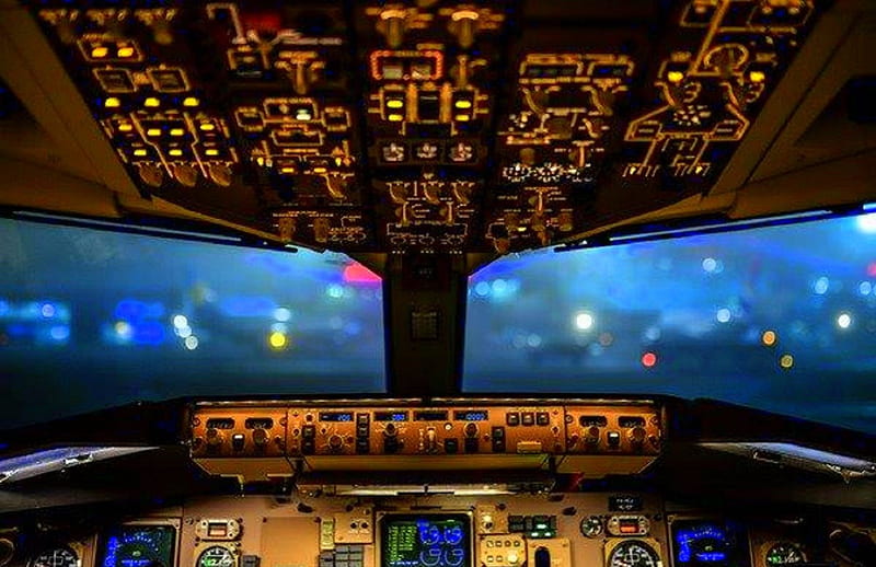 Cockpit, plane, abstract, HD wallpaper | Peakpx