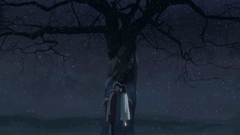 Anime, Kiss, 5 Centimeters Per Second, Takaki Touno, Akari Shinohara, HD wallpaper