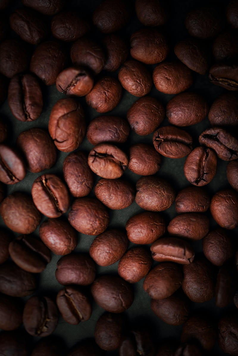 coffee beans, coffee, beans, brown, HD phone wallpaper