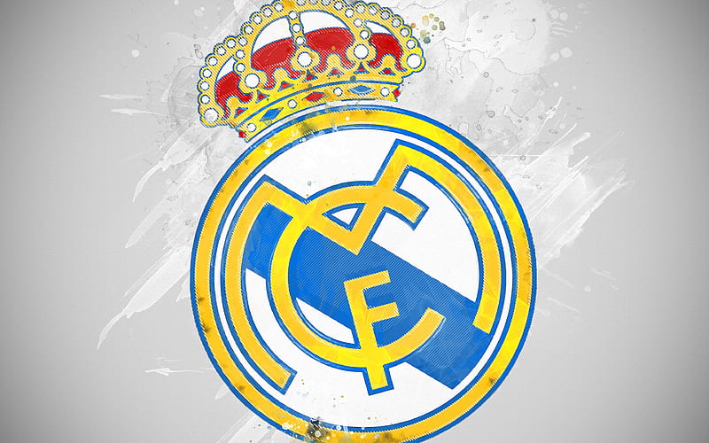 Real Madrid C.F., Sport, Emblem, Hala Madrid, Madrid, Real Madrid, Madridista, Logo, Real, RealMadrid, RMA, Spanish Club, Football, Soccer, HD wallpaper