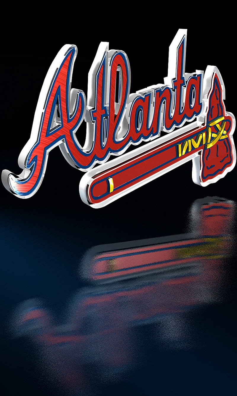 Atlanta chop, atlanta braves, baseball, braves, logo, mlb, sport, esports, team, HD phone wallpaper