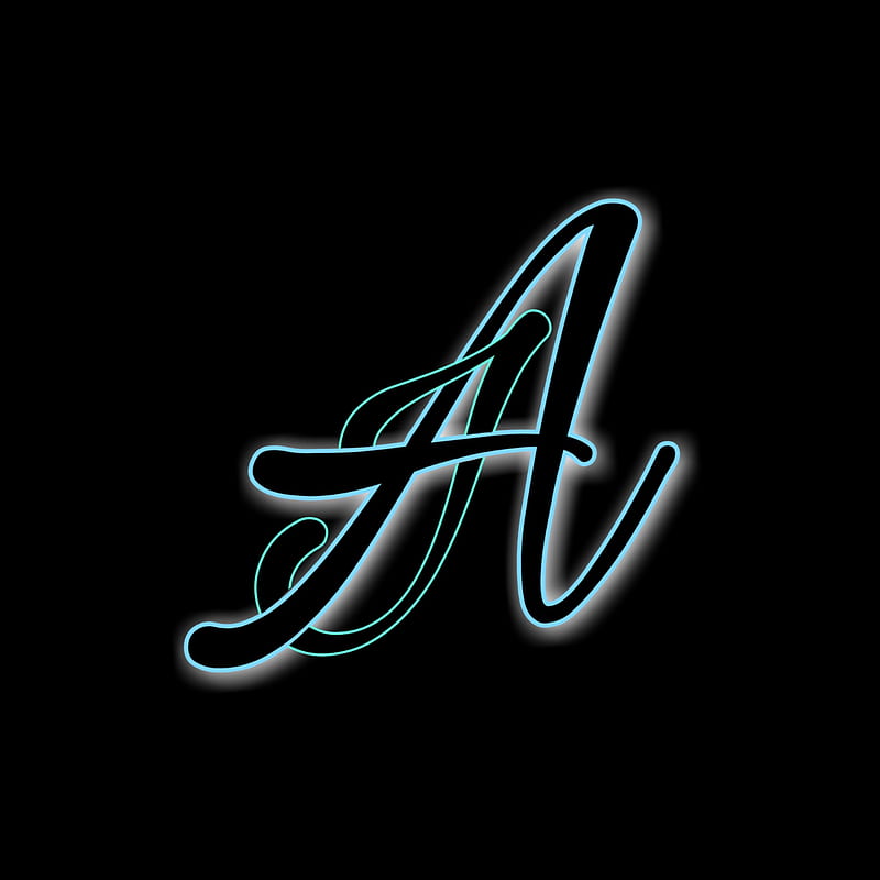 AJ, neon, letters, HD phone wallpaper | Peakpx