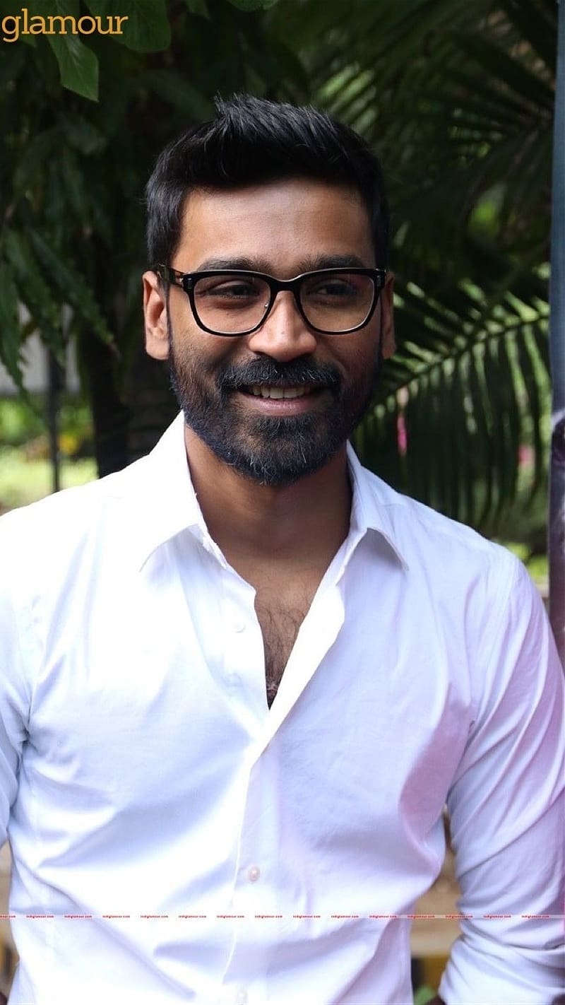 Dhanush Innocent Look, dhanush, innocent look, glasses, white shirt, actor,  hairstyle, HD phone wallpaper | Peakpx