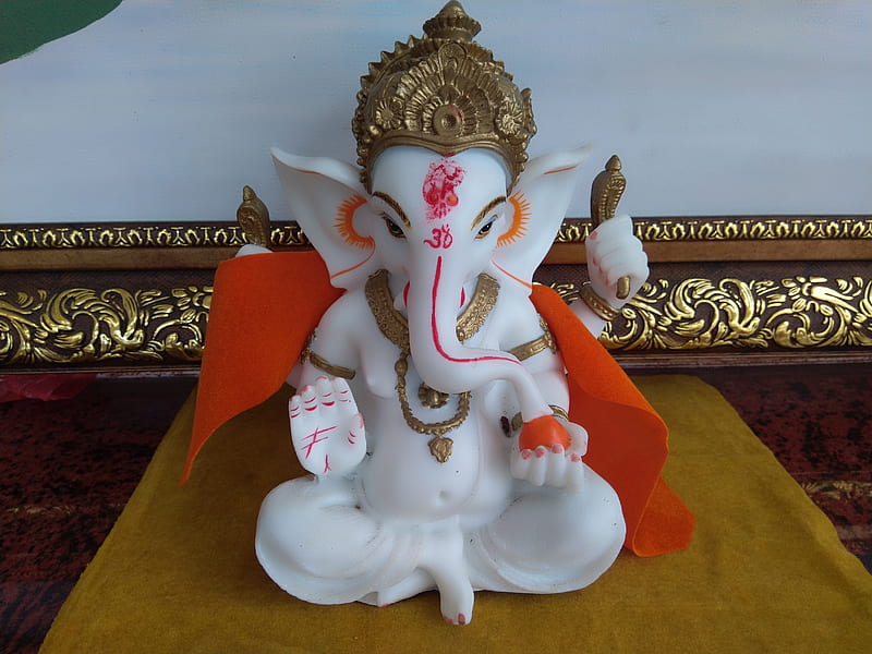 Lord Ganesha, cute, HD wallpaper | Peakpx