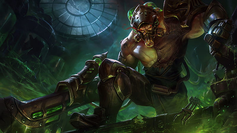 1920x1080px, 1080P free download | League of Legends Champion Chemtech ...