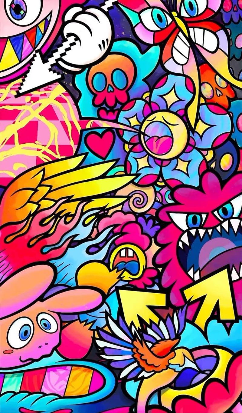 VEXX® on Instagram: “I'm releasing my first 'dynamic' artwork!, Vexx Doodle Art, HD phone wallpaper