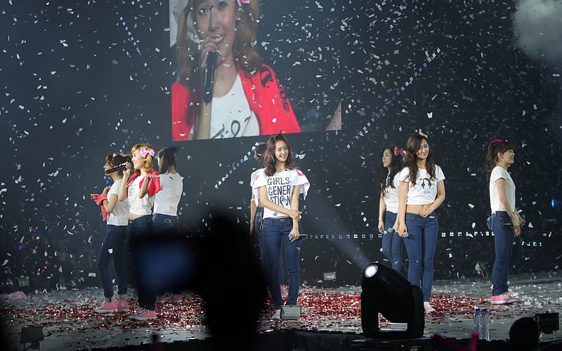 Korean Star-Girls Generation Concert 09, HD wallpaper