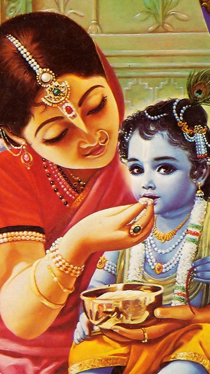 Mother's Day Drawing for Beginners | Drawing of Maiyya Yashoda with Lord  Shri Krishna - YouTube