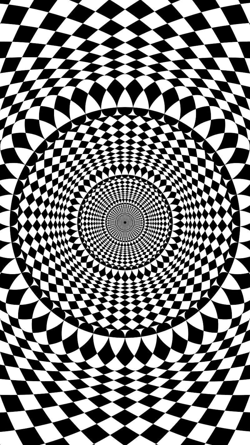 Checkered rotation, Divin, abstract, abstraction, art, backdrop, background, contemporary, desenho, distort, effect, geometric, geometrical, geometry, graphic, illusion, illusive, modern, op-art, optical, optical-art, optical-illusion, rotating, space, texture, twisting, visual, HD phone wallpaper