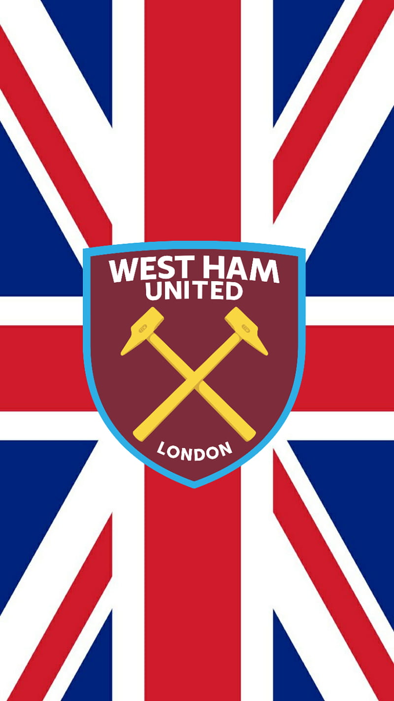 West Ham UnionJack, british, flag, football, football club, esports, union jack, west ham, west ham united, west ham utd, HD phone wallpaper
