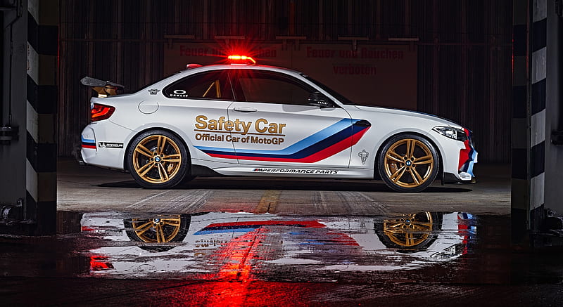 2016 BMW M2 MotoGP Safety Car with BMW M Performance Parts - Side, HD wallpaper