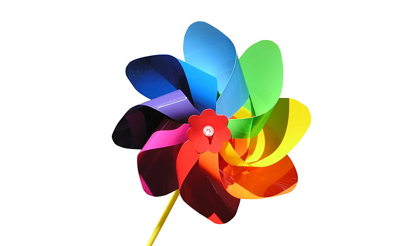 Colorful Windmill Toy Windmill, HD wallpaper