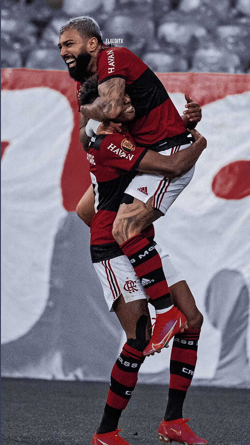 Flamengo, gabi, gabriel barbosa, bruno henrique, gabigol, HD phone wallpaper