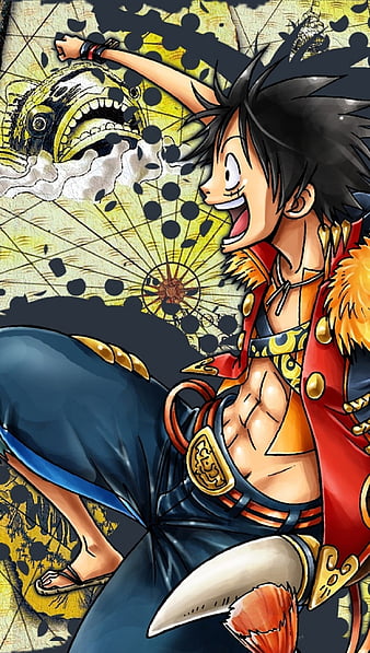 Luffy Gear 5 Sun God Nika (One Piece) 4K Wallpaper iPhone HD Phone #4041g