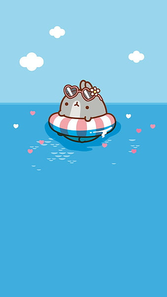 Molang, cute, happy, HD phone wallpaper | Peakpx