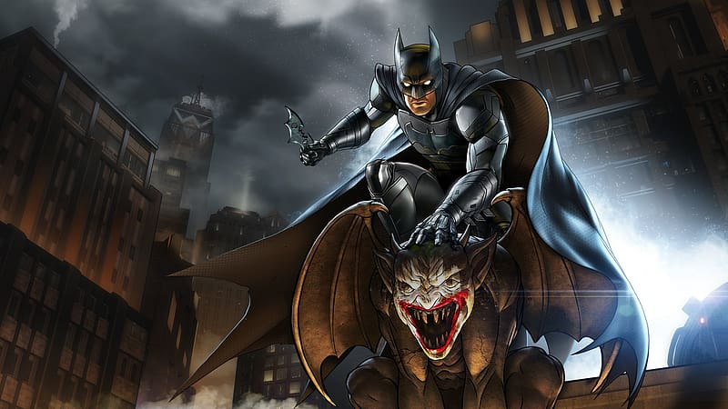 Batman, Video Game, Dc Comics, Batman: The Telltale Series, Batman The Telltale Series, HD wallpaper
